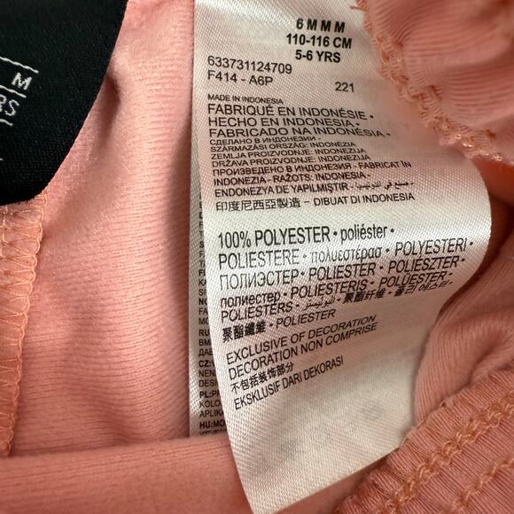 Nike Kids Pink Tracksuit Set Jacket Pants Size M 5-6 Yrs - Picture 4 of 5